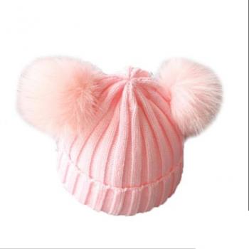 Gorra de Pompón Infantil – Doble Pom