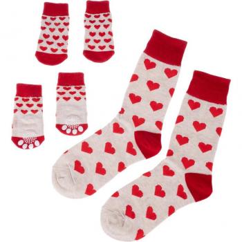 TIAKI Dog Parent Herz-Socken – Alle Größen 36‑41 zusammengefasst