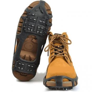 Black Winter Shoe Traction Accessories