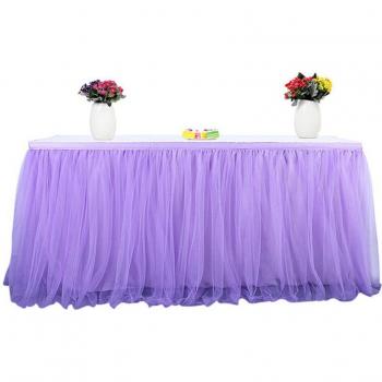 Falda de mesa para baby shower