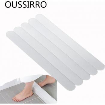 Pegatinas de agarre antideslizantes para ducha, 5 uds., 20 cm, cinta de seguridad para baño