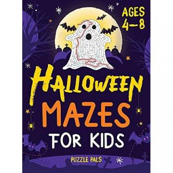 Halloween Mazes For Kids: Spooky And Fun Mazes For Kids Ages 4