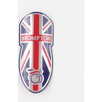 Calcomanía de Metal para Cabeza de Bicicleta Plegable Brompton