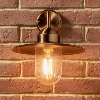 Lilium Outdoor Wall Light for Fishing Enthusiasts