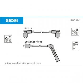 Ignition Cable Set SBS6 – Janmor