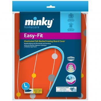 Minky Seamless Spot‑Free Ironing Board Liner – 122×43 cm