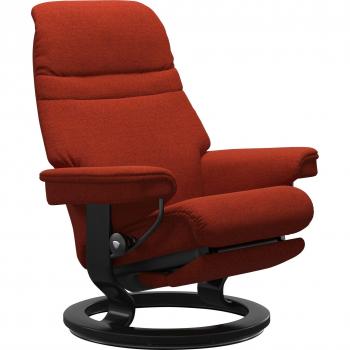 Relaxsessel Sunrise – B:79 cm × H:103 cm × T:78 cm – Leder BATICK