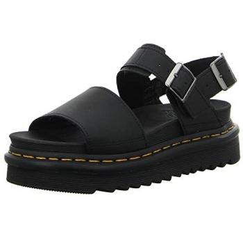 Dr. Martens Women's Voss Hydro Black Sandals, Size UK 7