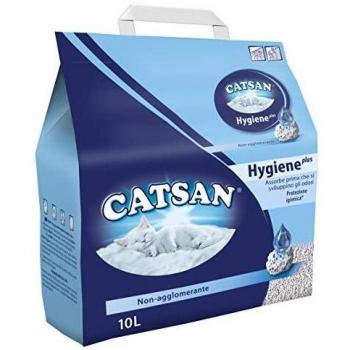 Lettiera per Gatti Catsan con Igiene Plus, 10L