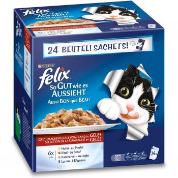 Felix Katzenfutter-Mahlzeit Mix4er