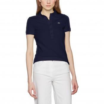 Polo Lacoste PF6958 para Mujer, Color Azul, Talla 42