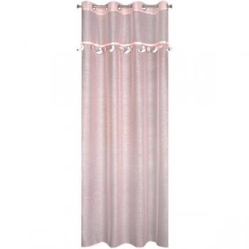 Eurofirany Transparente Gardine für Kinderzimmer 140x250