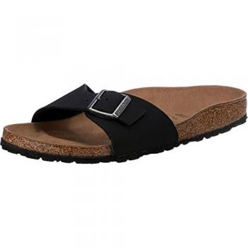 Birkenstock Madrid Damen Sandalen Vegan 41 Schwarz