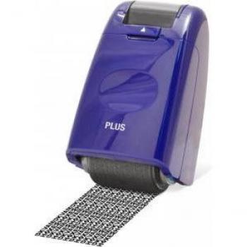 Pentel ID Shield Roller Stamp, Blue & Black Ink – 38094