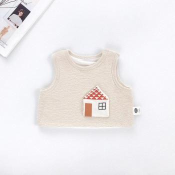 Autumn Sleeveless 3D House Jacket