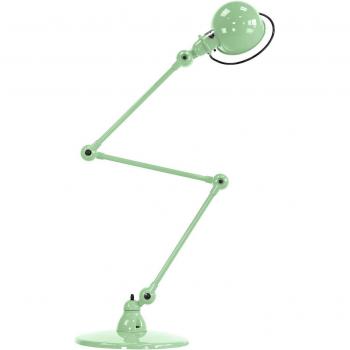 Lámpara de pie verde Jieldé Loft D9403