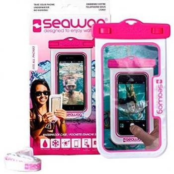 FUNDA ACUÁTICA SEAWAG PARA SMARTPHONE BLANCO/ROSA