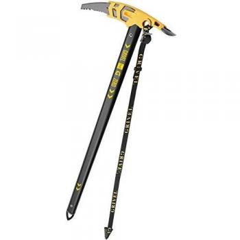 G Zero Randonee Piolet de Grivel 66 cm (Negro, Aislante)