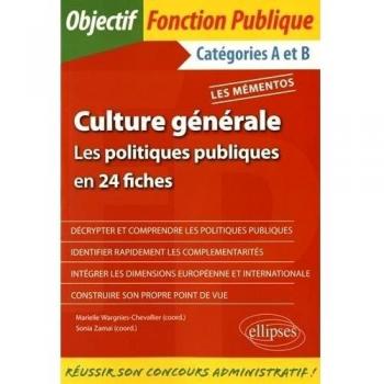 Marielle Wargnies Culture Générale Les Politiques Publiques En 24 Fiches