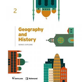 Geography and history 2ESO std book Explore