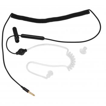 Écouteurs à ressort mono avec microphone
