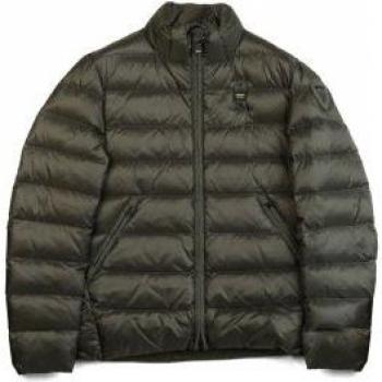 Blauer Manteau casual vert pour homme