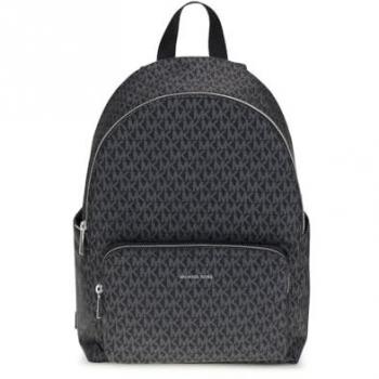 Michael Kors Blue Logo Zip‑Back