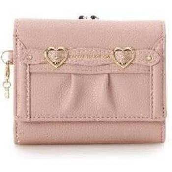 Samantha’s Pink Heart Folding Wallet Belt