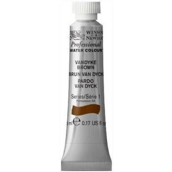 Winsor & Newton Aquarellfarbe 5ml Vandyke Braun 676