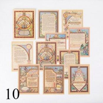 Vintage Scrapbooking and Journaling Paper Set