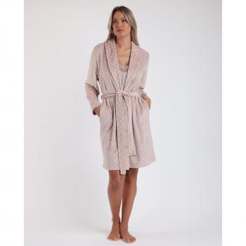 Ensemble de nuit Dots Lace Gris Admas