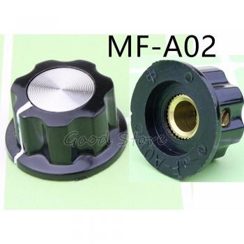 Bouton de potentiomètre 6mm MF-A02 cuivre 10 pièces