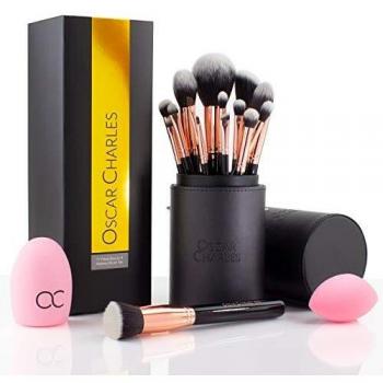 Oscar Charles Makeup Brush Set: Make up Brushes Professional