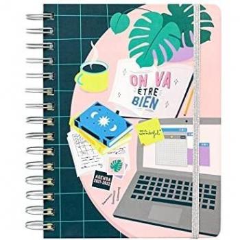 Agenda Rayonnant 2021‑2022 Sketch – Bien-être en couleurs