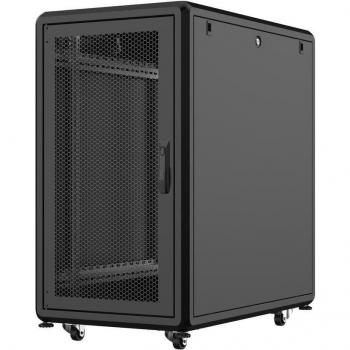 Lanview RSL20U61BL 20U Rack Case, Matte Black