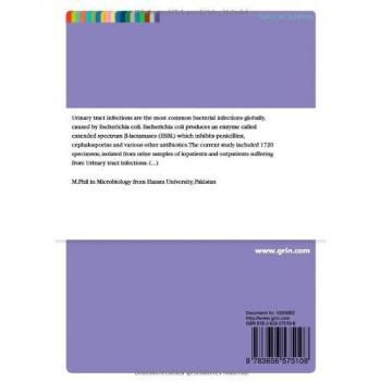 Antimicrobial susceptibility patterns and proportions of Escherichia coli in urinary tract infections in Mansehra, Pakistan