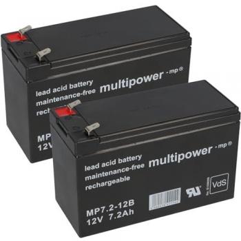 Multipower Belkin Akku 12V 7,2Ah