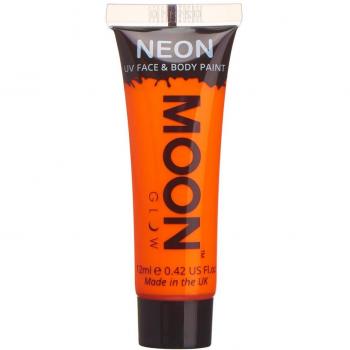 Bodypaint Moon Glow Intensiv Neon UV – 12 ml Orange