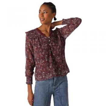 Lois Jeans Blusa Casual Manga Larga Floral