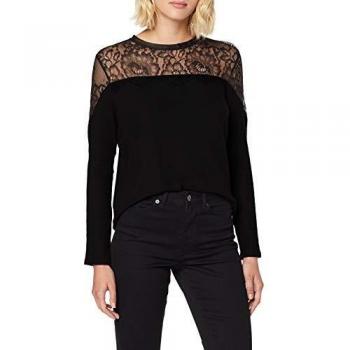 Naf Naf Blusa Okrissy T1, Talla X-Small, Negro