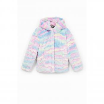 Desigual Pelliccia Morbida Rosso 7/8