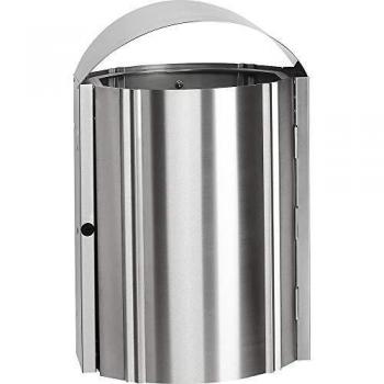 Contenitore per rifiuti a parete VAR in acciaio inox