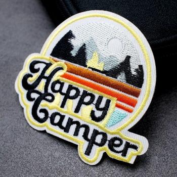 Tissu Patch Happy Camper