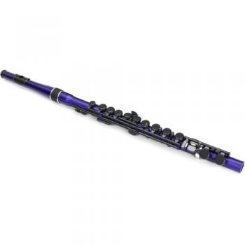 Nuvo Student Flöten-Outfit C-Dur, Metallic Blue Edition