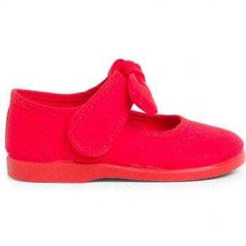 Ballerines Enfant Rouge Avec Scratch