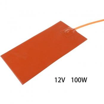 Silicone Food Warmer Mat 152x304mm 100W 12V