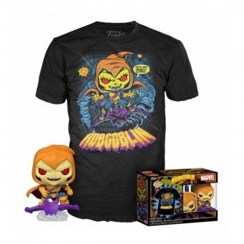Marvel POP! & Tee Set de Minifigura y Camiseta Animated Spiderman: Hobgoblin talla M