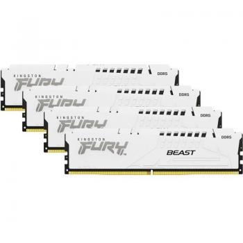 Kingston FURY Beast Blanc DDR5 5200MHz 128 Go 4x32Go CL40
