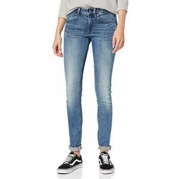 G-Star Women's Aged Destroy Mid Waist Skinny Denim