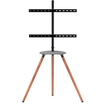 Soporte de mesa para televisores 30‑65 estilo madera, modelo Appst19e, VESA 600x400, carga hasta 40 kg